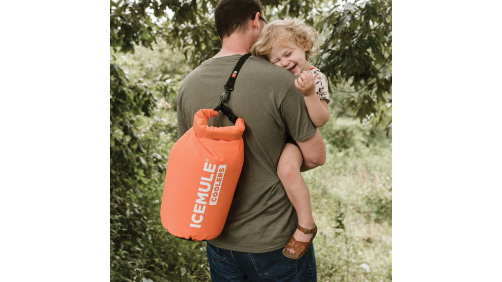 IceMule Coolers Classic Small Cooler, 10 Liters, Blaze Orange, 1004-BO