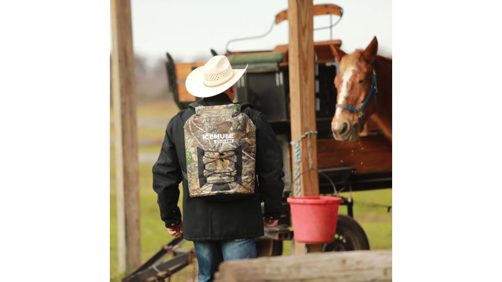 IceMule Coolers Pro Large Cooler, 9 Liters, Camo, 1014-RE