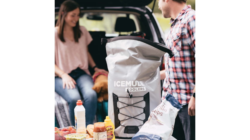 IceMule Coolers Pro Large Cooler, 9 Liters, IceMule Grey, 1014-Grey