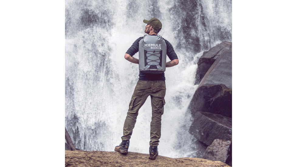 IceMule Coolers Pro Large Cooler, 9 Liters, IceMule Grey, 1014-Grey