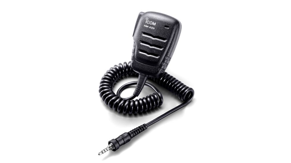 Icom Compact IPX7 Waterproof Speaker Microphone f/M93D HM228 64524