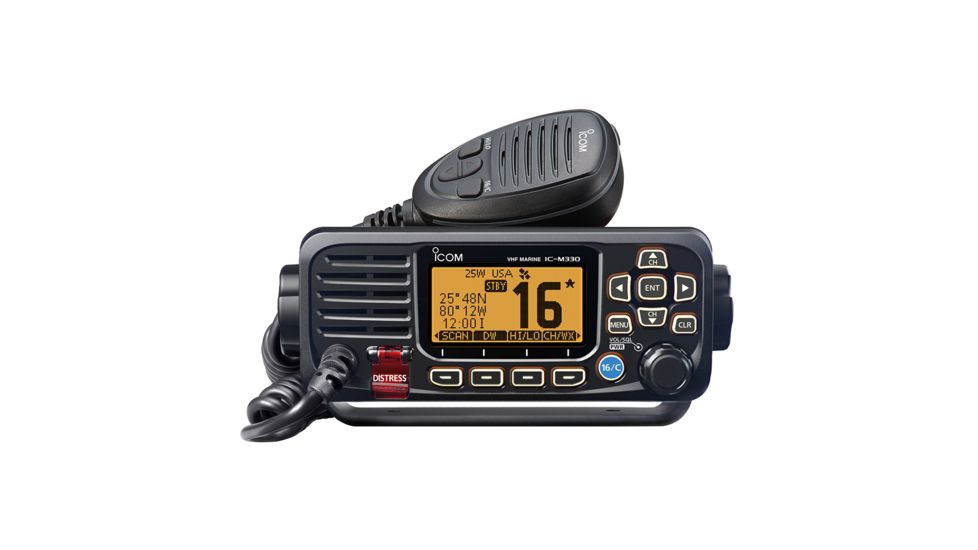Icom M330 Compact VHF Radio w/GPS - Black 69886