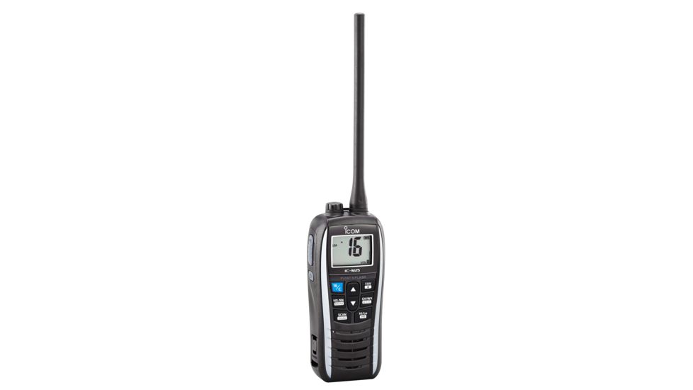 Icom VHF-HH, Float+Flash, USB, 5 Watt, White, M25 WHITE