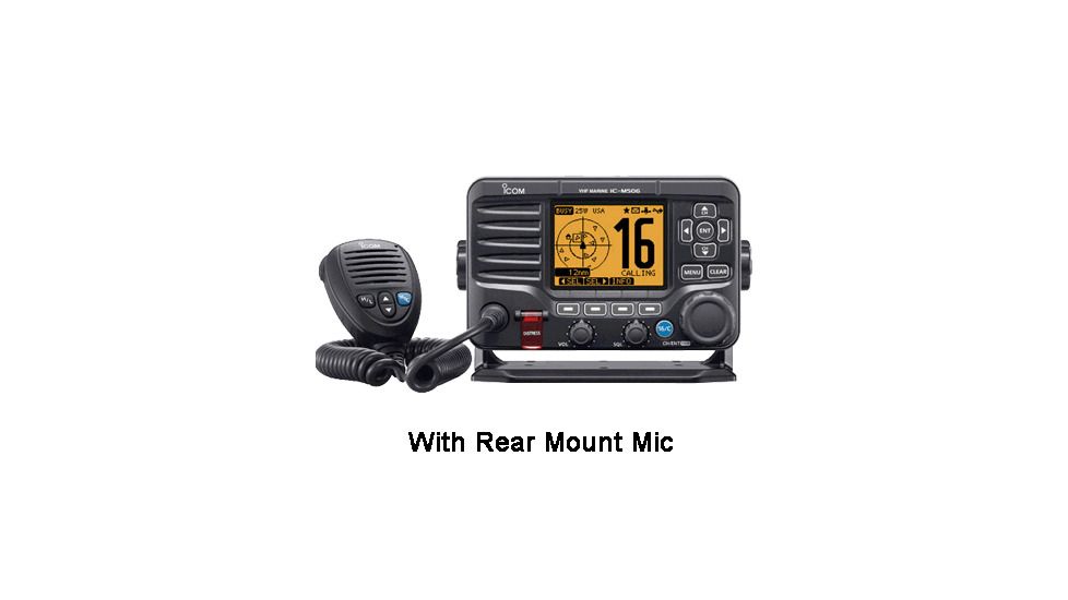 Icom VHF w/Hailer, N2K, Rear Mount Mic, New Condition IC-M506 31