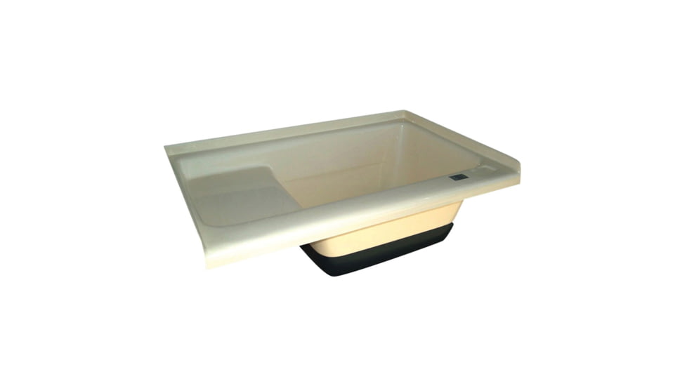 Icon 00475 Sit-In Step Tub Tu500Rh - Right Hand Drain, Colonial White, 475