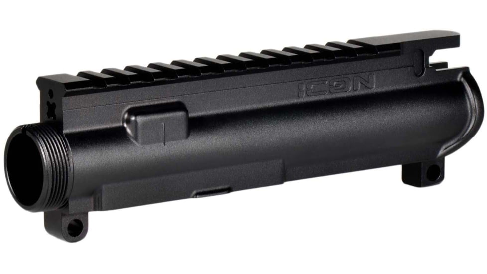 Icon Defense Forged Stripped Upper Receiver, Type 3 Hard Coat Anodize Finish, Black, RCUP471BLK