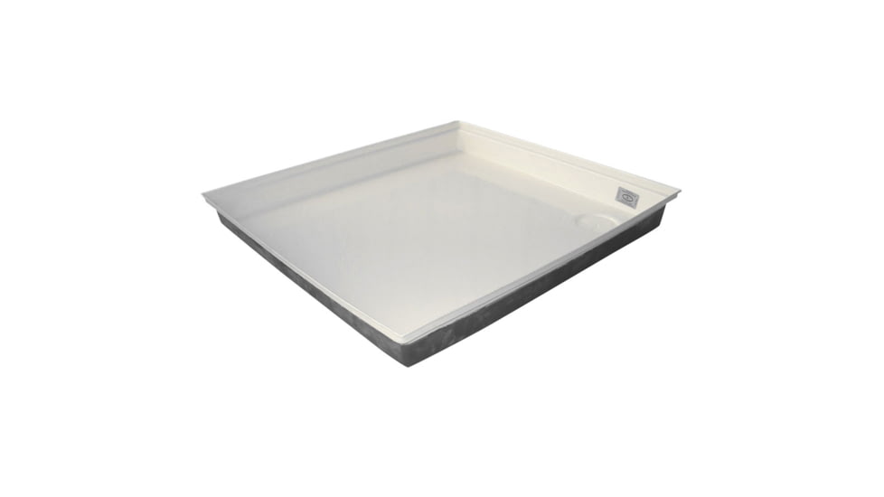 Icon Shower Pan Sp100 - 27in x 24in x 4in, Polar White, 461