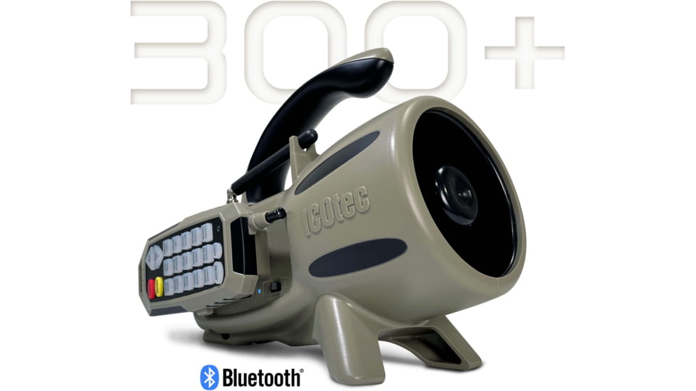 ICOtec 300+ Predator Call with Bluetooth, Gray, ICO10303
