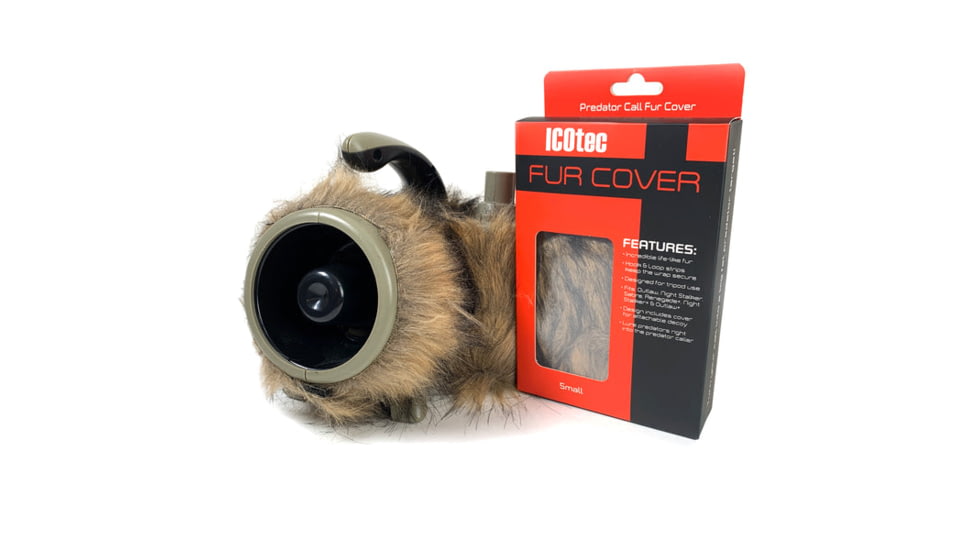 ICOtec GC Fur Cover, Brown, Small, ICO70450