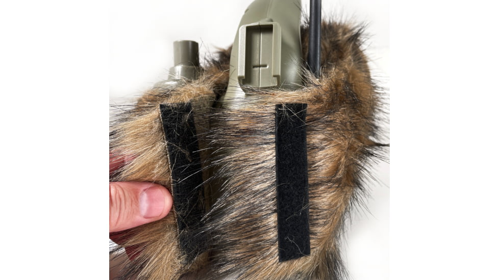 ICOtec GCX Fur Cover, Brown, Large, ICO70400