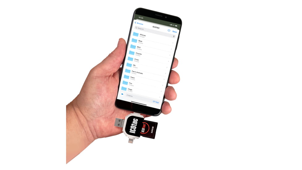 ICOtec Nomad+ Programmable Predator Call/Decoy Combo with Bluetooth, Gray, ICO10501