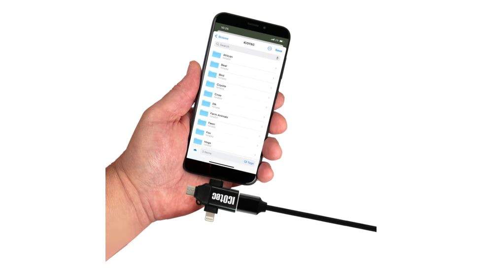 ICOtec Nomad+ Programmable Predator Call/Decoy Combo with Bluetooth, Gray, ICO10501