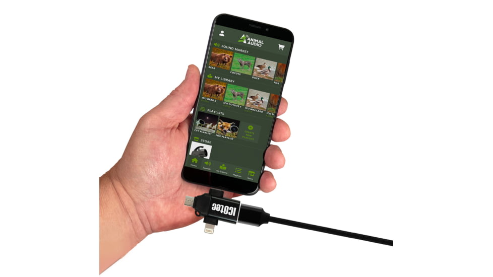 ICOtec OTG Adaptor, Black, X-Small, ICO70100