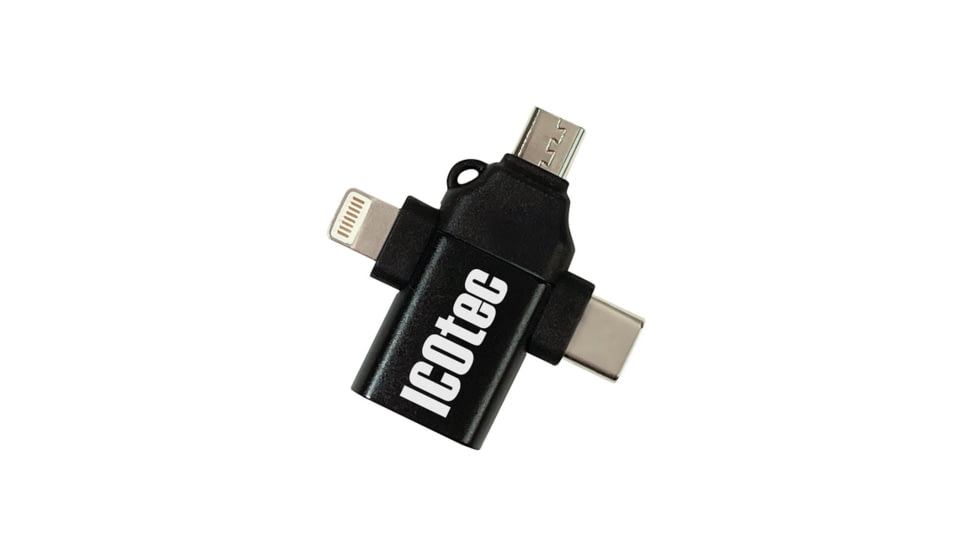 ICOtec OTG Adaptor, Black, X-Small, ICO70100