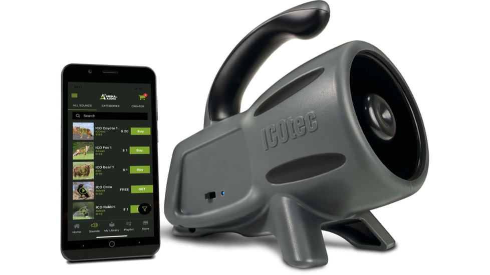 ICOtec Rascal Predator Call, Grey, Small, ICO10330