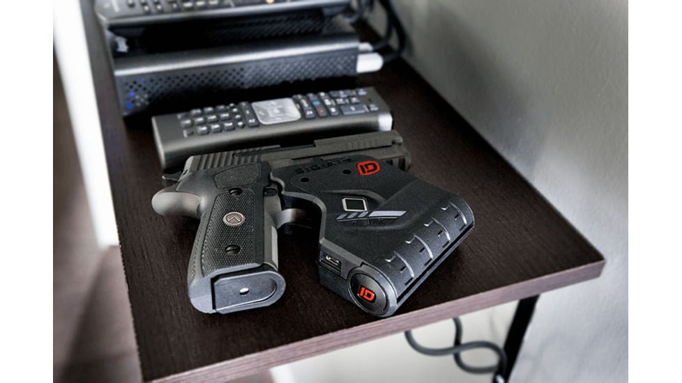 IDENTILOCK S&amp;W-B1 Biometric Trigger Lock, Black ID010101SNWB1