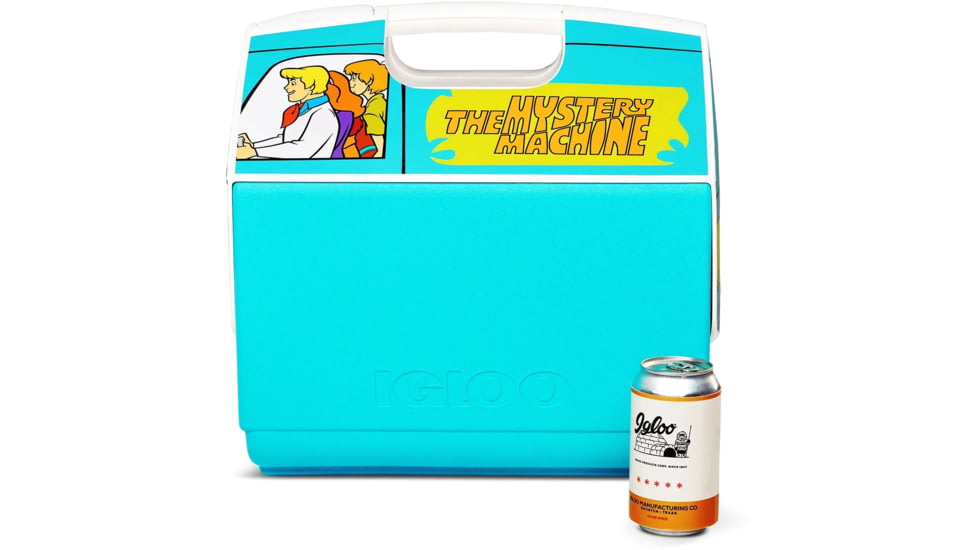 Igloo Limited Edition Playmate Elite Mystery Machine Cooler, Scooby Doo, 16 Qt, 00048600
