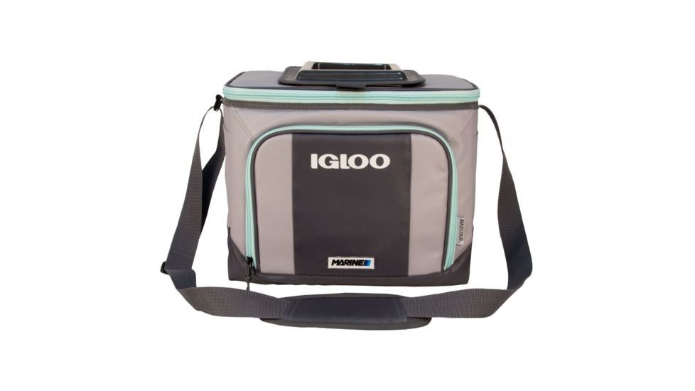 Igloo Marine Ultra HLC Cooler Bag, 24-Can, Gray/Seafoam, 00062893