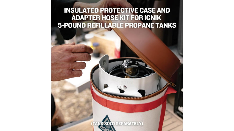 Ignik Growler Case &amp; Hose Kit, White, IGPRO-00221