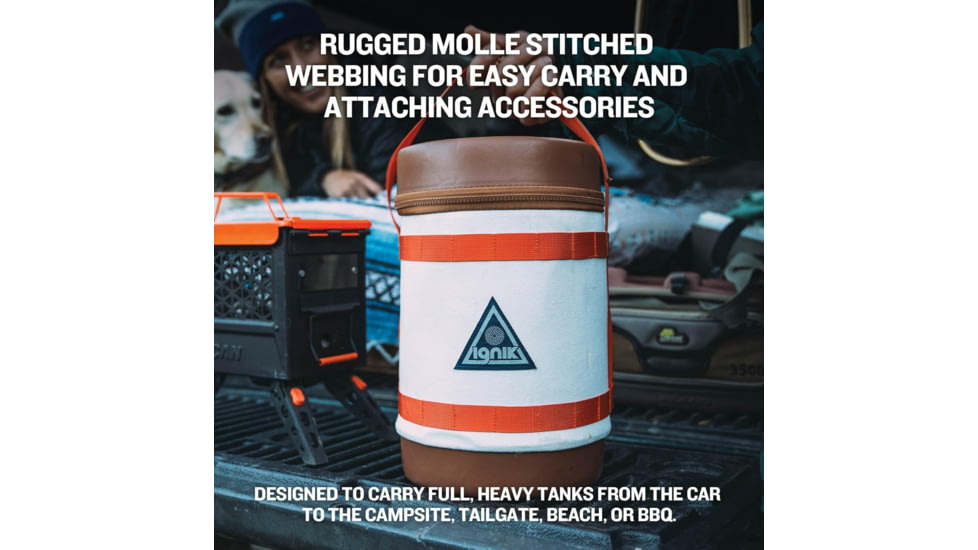 Ignik Growler Case &amp; Hose Kit, White, IGPRO-00221