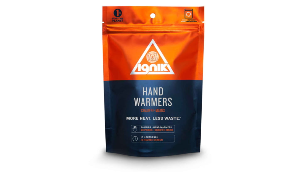Ignik Hand Warmers, 20-Pair, Multi-Pack, IGAIR-00122PR-20