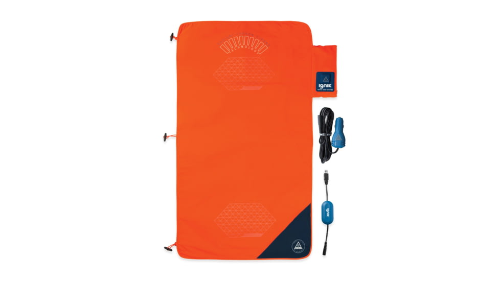 Ignik Heated Pad Cover, Orange, Short, IGRCS-00420