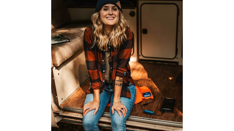 Ignik Heated Seat Cover, Orange, IGRCS-00820