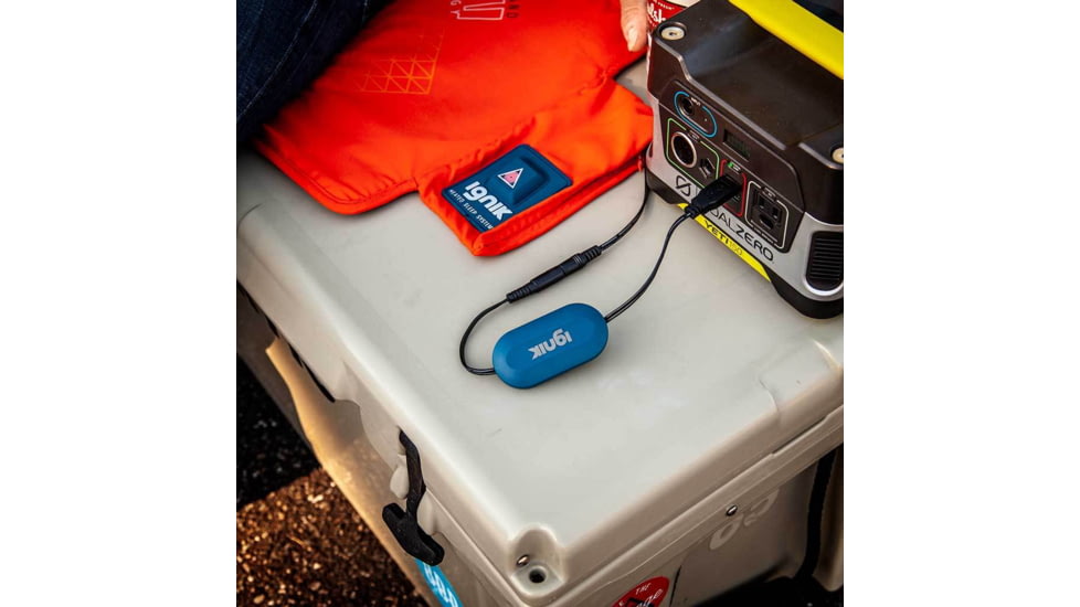 Ignik Heated Seat Cover, Orange, IGRCS-00820