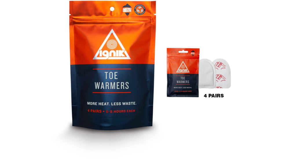Ignik Toe Warmers, 4 pair, IGAIR-00321PR-04