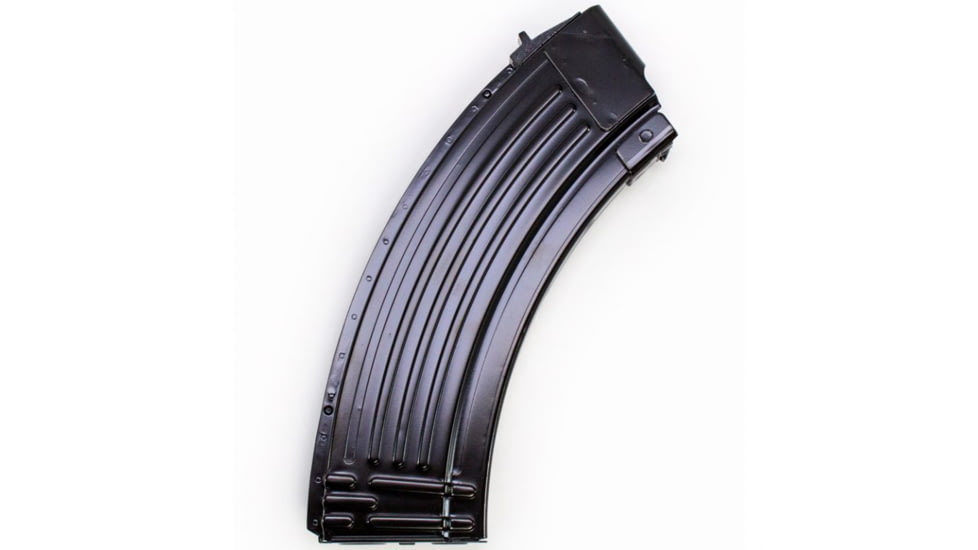 IMG AK-47 7.62 x 39 30 Round Steel Rifle Magazine, Black, AK-0002-30RD