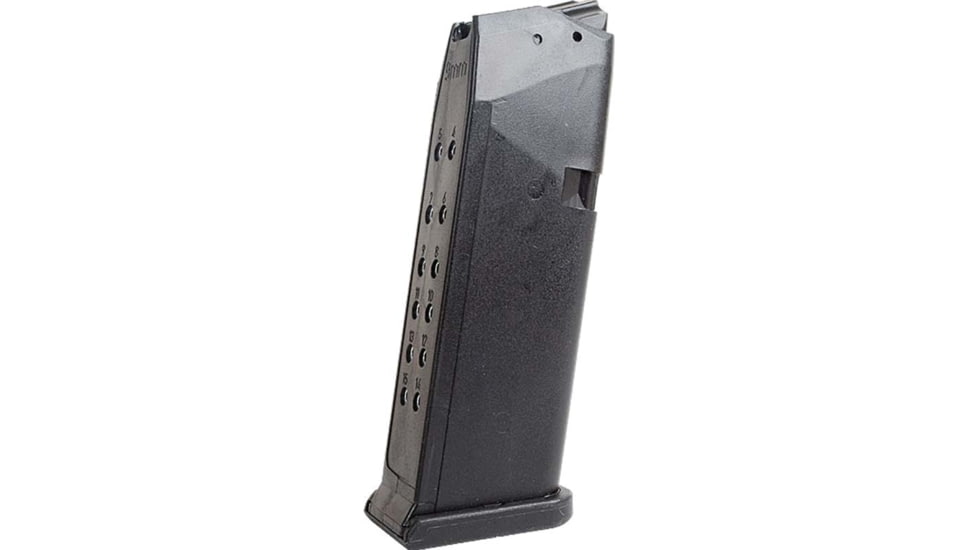 IMG Glock 9mm 15 Round Pistol Magazine, Black, GL-0012-15RD