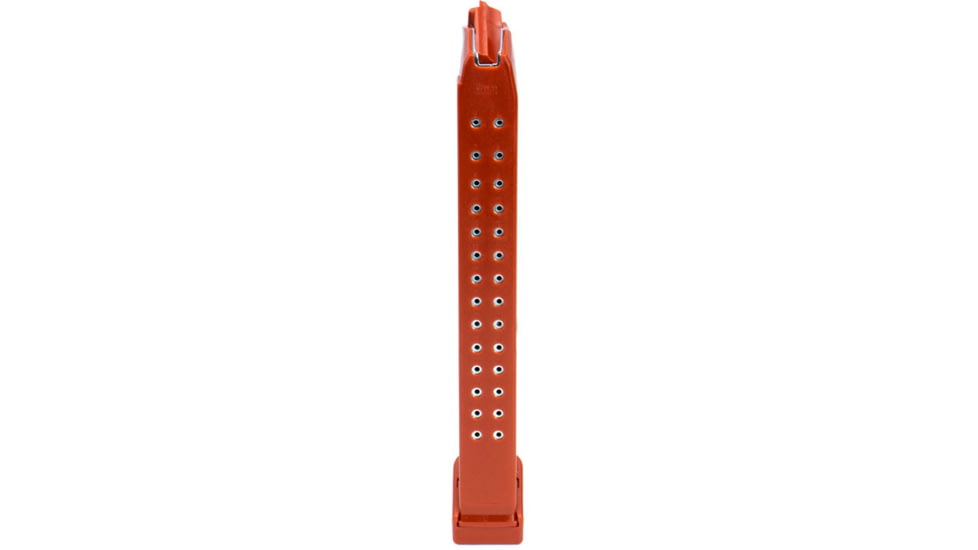 IMG Glock 9mm 33 Round Pistol Magazine, Red, GL-0004R-33RD