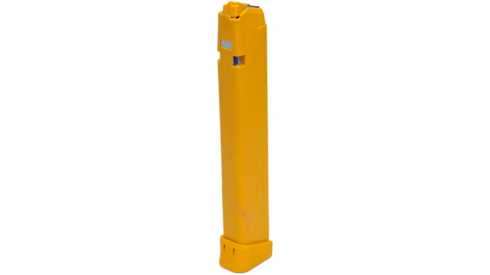 IMG Glock 9mm 33 Round Pistol Magazine, Yellow, GL-0004Y-33RD