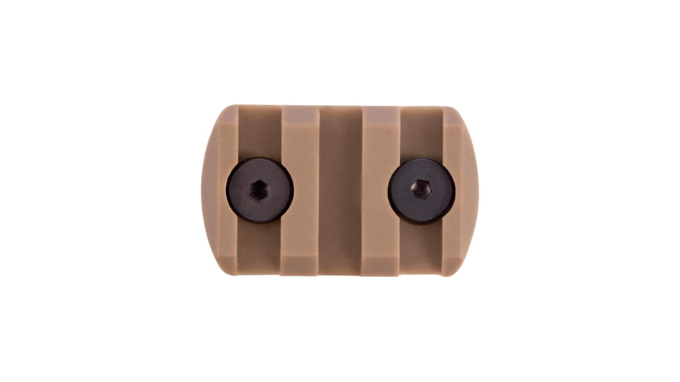 IMI Defense 3 Notch M-Lok Polymer Rail Section, FDE, IMI-PMK03FDE