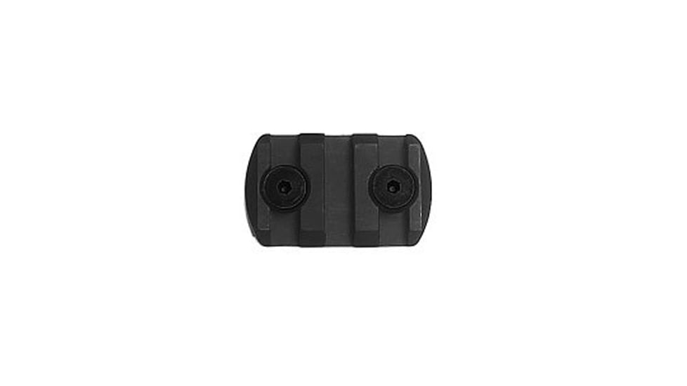 IMI Defense 3 Notch M-LOK Rail Section, Polymer, Black, 14430