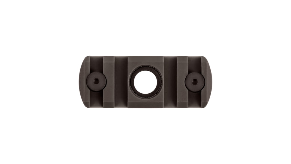 IMI Defense 4 Notch M-Lok Polymer Rail Section w/Integrated QD Port, O.D. Green, IMI-PMK4QO.D. GREEN