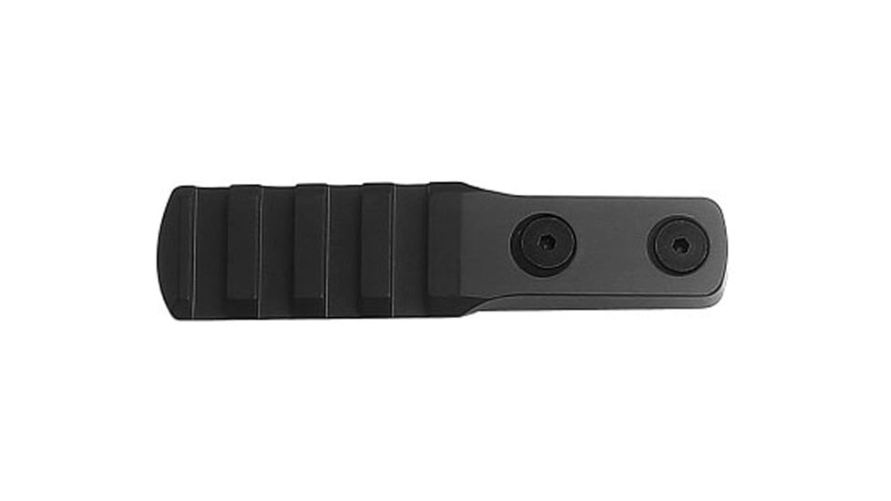 IMI Defense 4 Notch M-LOK Rail Extended Section For Light/Laser Application, Aluminum, 14549