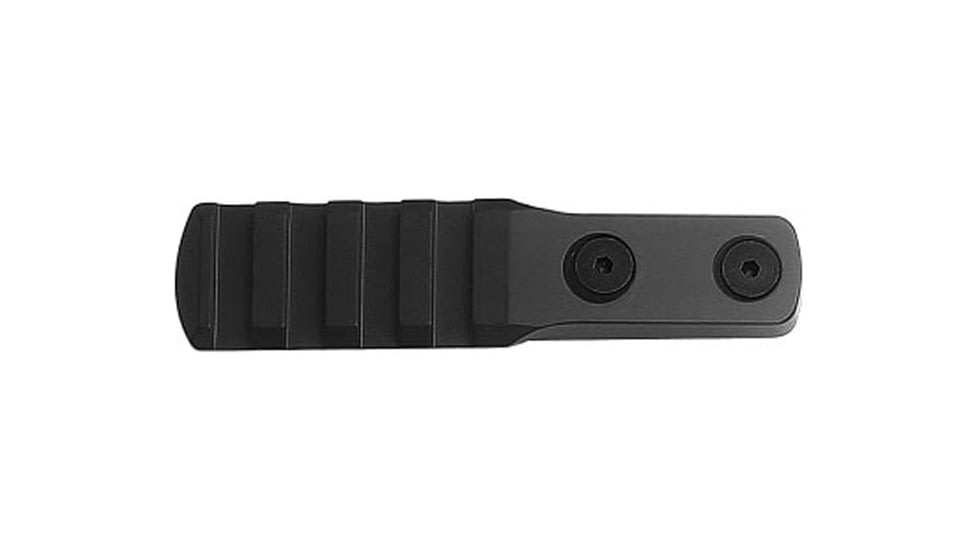 IMI Defense 4 Notch M-LOK Rail Extended Section For Light/Laser Application, Polymer, Black, 14540