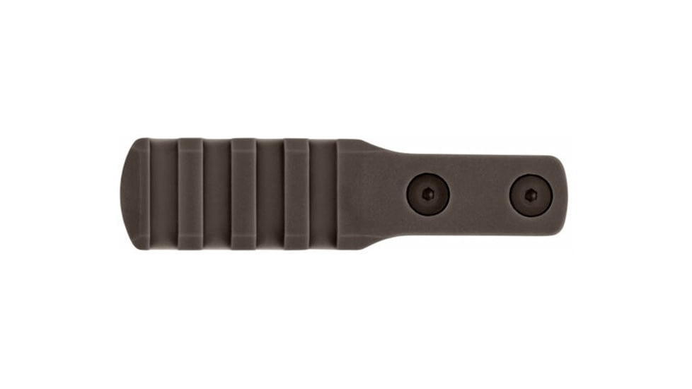IMI Defense 4 Notch M-LOK Rail Extended Section For Light/Laser Application, Polymer, OD Green, 14541