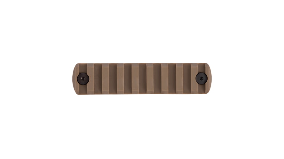 IMI Defense 9 Notch M-Lok Polymer Rail Section, FDE, IMI-PMK09FDE