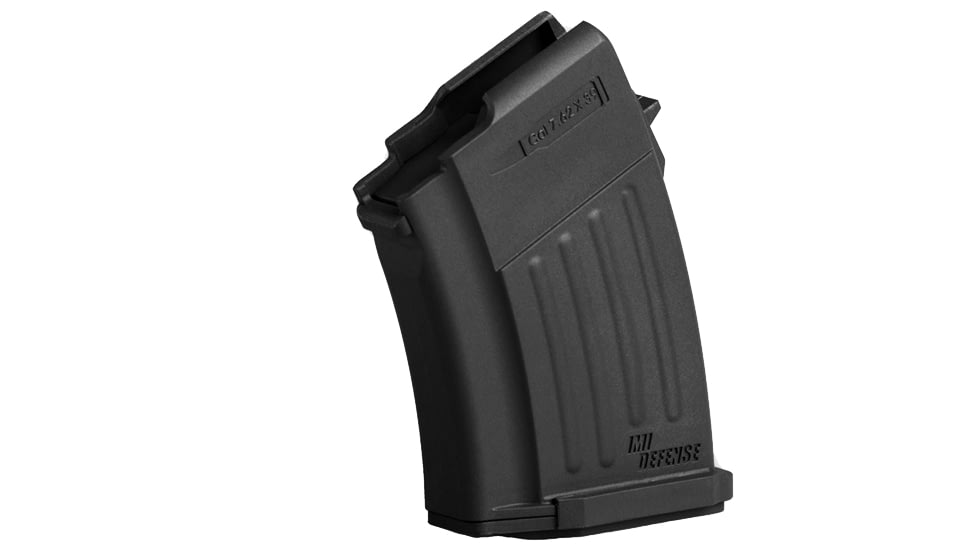 IMI Defense AK-47 7.62X39 10 Round Polymer Rifle Magazine, Black, 10, 74730