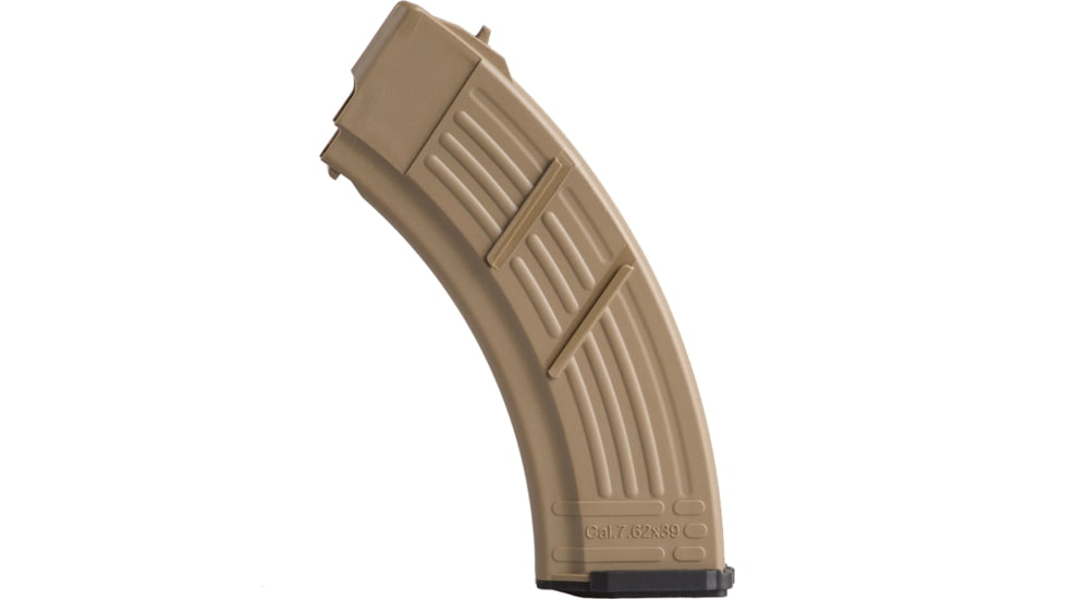 IMI Defense AK-47 7.62X39 30 Round Polymer Rifle Magazine, FDE, 30, 74713