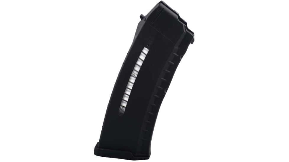 IMI Defense AK-74 5.45x39mm 30 Round Rifle Magazine w/ Window, Black, IMI-Z7430WBLACK-30RD