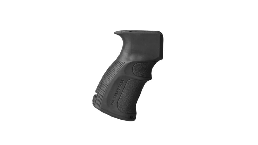 IMI Defense AK47/AK74 EG Overmolding Pistol Grip, Black, IMI-ZG109BLACK