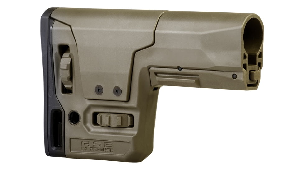 IMI Defense ASB Adjustable Sniper Stock, Mil-Spec, OD Green, 96331