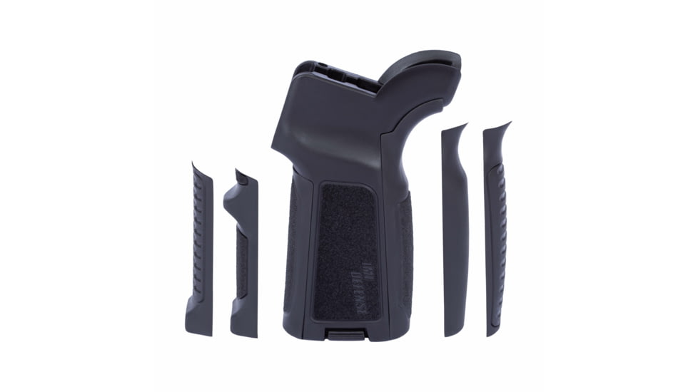 IMI Defense CG2 AR15/M16 Pistol Grip With Interchangeable Panels, Black, IMI-ZG110black