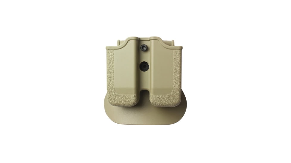 IMI Defense Double Magazine Pouch, Beretta 92, Ruger P95, SIG Sauer P226, Smith &amp; Wesson M&amp;P 357, Smith &amp; Wesson M&amp;P 40, Taurus PT100, Taurus PT800 Series .40 S&amp;W, Flat Dark Earth, IMI-Z2030FDE