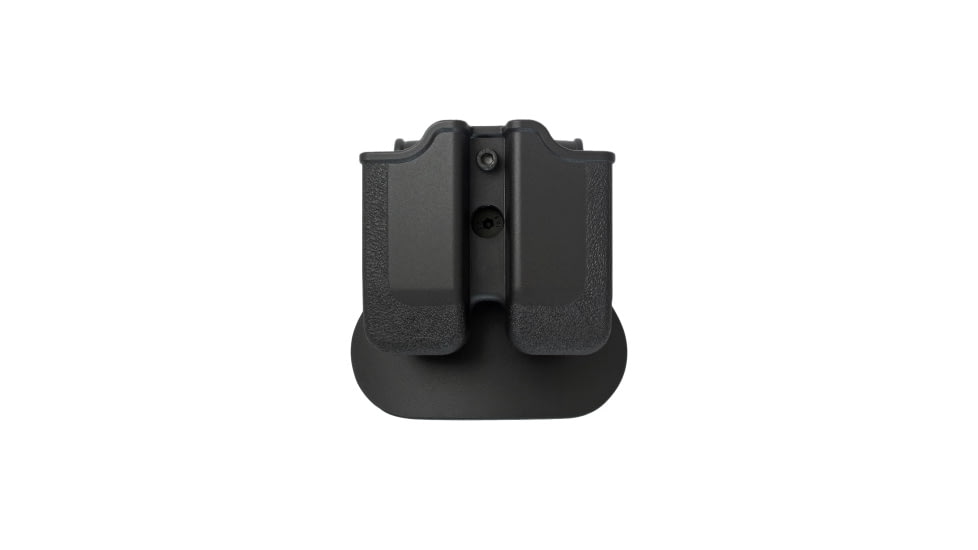 IMI Defense Double Magazine Pouch, Beretta PX4 Storm, CZ 75 Tactical Sport, CZ P-07, Glock 48, Heckler &amp; Koch P30, Ruger SR9, SIG Sauer P250, Walther PPX, Black, IMI-Z2040BLACK