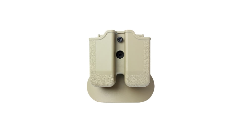 IMI Defense Double Magazine Pouch, Beretta PX4 Storm, CZ 75 Tactical Sport, CZ P-07, Glock 48, Heckler &amp; Koch P30, Ruger SR9, SIG Sauer P250, Walther PPX, Flat Dark Earth, IMI-Z2040FDE