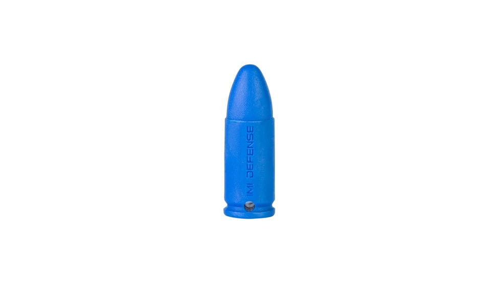 IMI Defense Dummy Bullet, 9 mm, 5 Pcs. Pack, Blue, 14140